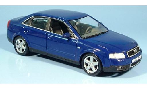 Miniature Audi A4 1/24 Welly bleue 1:24 Audi A4 1/24 Welly bleue 1:24 miniature