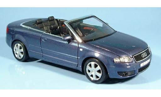 Miniature Audi A4 1/24 Welly Cabriolet met. flieder 2003 1:24 Audi A4 1/24 Welly Cabriolet met. flieder 2003 1:24 miniature