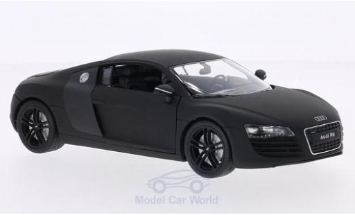 Miniature Audi R8 1/24 Welly V10 Coupe matt-noire/carbon Audi R8 1/24 Welly V10 Coupe matt-noire/carbon miniature