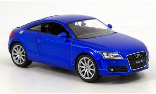 Miniature Audi TT 1/24 Welly Coupe bleue 1:24 Audi TT 1/24 Welly Coupe bleue 1:24 miniature