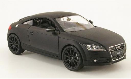 Miniature Audi TT 1/24 Welly Coupe mattnoire 1:24 Audi TT 1/24 Welly Coupe mattnoire 1:24 miniature