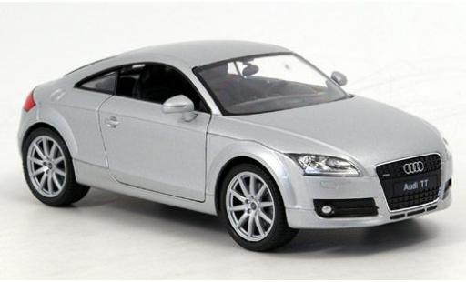 Miniature Audi TT 1/24 Welly Coupe grise 1:24 Audi TT 1/24 Welly Coupe grise 1:24 miniature