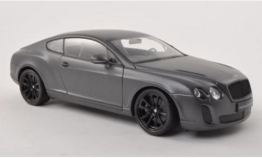 Bentley Continental 1/18 Welly Supersports matt-anthrazit miniature