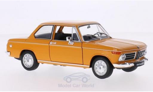 Miniature Bmw 2002 Ti 1/24 Welly Ti orange 1968 Bmw 2002 Ti 1/24 Welly Ti orange 1968 miniature