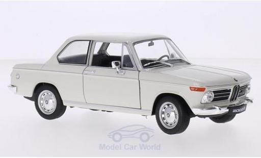 Miniature Bmw 2002 1/24 Welly ti blanche Bmw 2002 1/24 Welly ti blanche miniature