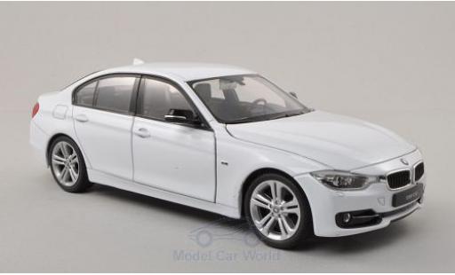 Miniature Bmw 335 1/24 Welly i (F30) blanche Bmw 335 1/24 Welly i (F30) blanche miniature