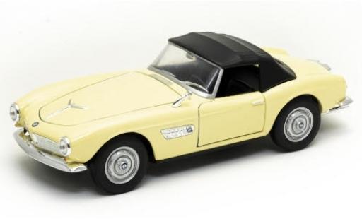 Miniature Bmw 507 1/24 Welly beige Verdeck fermé Bmw 507 1/24 Welly beige Verdeck fermé miniature