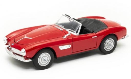 Miniature Bmw 507 1/24 Welly rouge Verdeck ouvert Bmw 507 1/24 Welly rouge Verdeck ouvert miniature