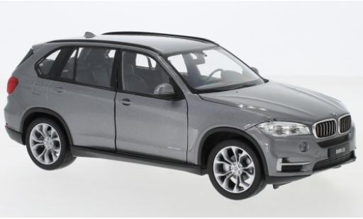 Miniature Bmw X5 1/24 Welly (F15) metallise grise Bmw X5 1/24 Welly (F15) metallise grise miniature