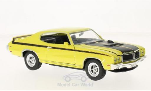 Miniature Buick GS 1/24 Welly X jaune/noire 1970 Buick GS 1/24 Welly X jaune/noire 1970 miniature
