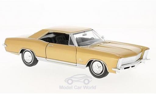 Miniature Buick Riviera 1/24 Welly Grand Sport gold 1965 Buick Riviera 1/24 Welly Grand Sport gold 1965 miniature