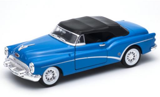Miniature Buick Skylark 1/24 Welly bleue 1953 mit geschlossenem Verdeck Buick Skylark 1/24 Welly bleue 1953 mit geschlossenem Verdeck miniature