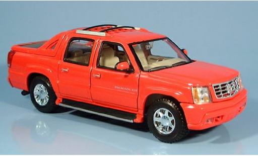 Miniature Cadillac Escalade 1/24 Welly EXT rouge 2002 1:24 Cadillac Escalade 1/24 Welly EXT rouge 2002 1:24 miniature