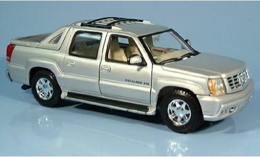 Miniature Cadillac Escalade 1/24 Welly EXT grise 2002 1:24 Cadillac Escalade 1/24 Welly EXT grise 2002 1:24 miniature