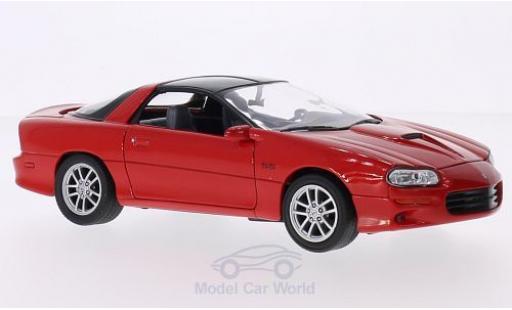 Miniature Chevrolet Camaro SS 1/24 Welly SS rouge 2002 Chevrolet Camaro SS 1/24 Welly SS rouge 2002 miniature