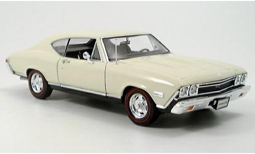 Chevrolet Chevelle 1/18 Welly beige 1968 1:18 miniature