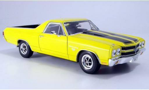 Miniature Chevrolet El Camino 1/18 Welly jaune 1970 1:18 Chevrolet El Camino 1/18 Welly jaune 1970 1:18 miniature