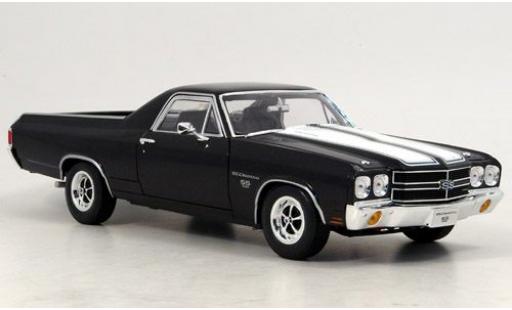 Miniature Chevrolet El Camino 1/18 Welly SS 396 noire 1970 1:18 Chevrolet El Camino 1/18 Welly SS 396 noire 1970 1:18 miniature