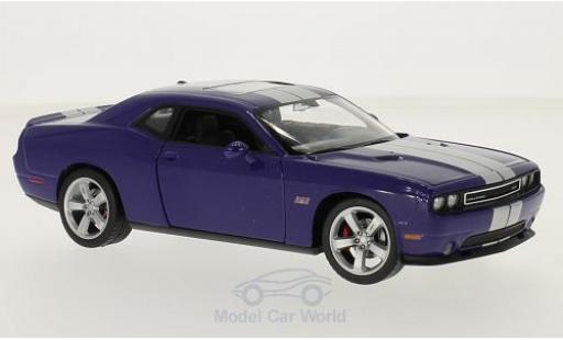 Miniature Dodge Challenger 1/24 Welly SRT lila/grise 2012 Dodge Challenger 1/24 Welly SRT lila/grise 2012 miniature