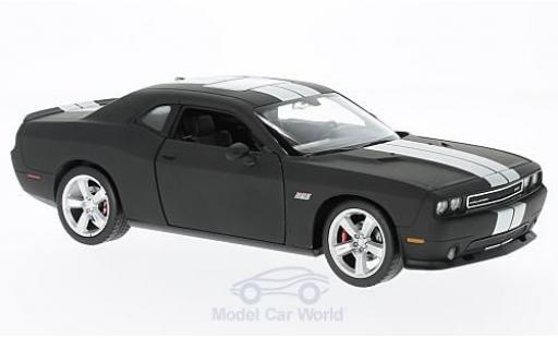 Miniature Dodge Challenger 1/24 Welly SRT matt-noire/grise 2012 ohne Vitrine Dodge Challenger 1/24 Welly SRT matt-noire/grise 2012 ohne Vitrine miniature