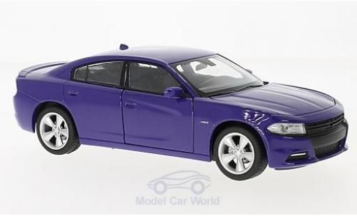Miniature Dodge Charger 1/24 Welly R/T lila 2016 Dodge Charger 1/24 Welly R/T lila 2016 miniature