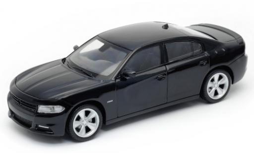 Miniature Dodge Charger 1/24 Welly R/T noire 2016 Dodge Charger 1/24 Welly R/T noire 2016 miniature