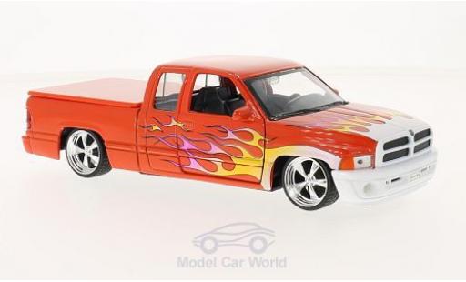 Miniature Dodge RAM 1/24 Welly Ram Quad Cab 1500 Sport orange/Dekor Dodge RAM 1/24 Welly Ram Quad Cab 1500 Sport orange/Dekor miniature
