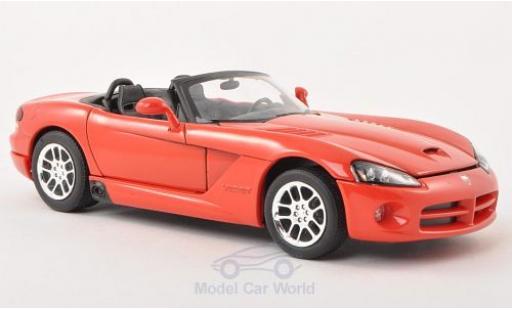 Miniature Dodge Viper 1/24 Welly SRT-10 rouge 2003 Dodge Viper 1/24 Welly SRT-10 rouge 2003 miniature