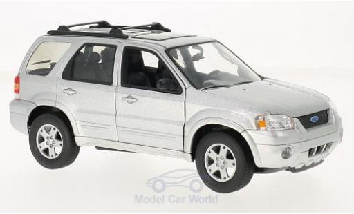 Miniature Ford Escape 1/24 Welly Limited grise 2005 Ford Escape 1/24 Welly Limited grise 2005 miniature