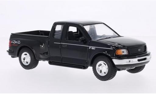 Miniature Ford F-1 1/24 Welly 50 Flareside Supercab noire 1999 Ford F-1 1/24 Welly 50 Flareside Supercab noire 1999 miniature