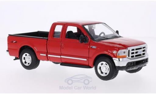 Miniature Ford F-350 1/24 Welly XLT Super Duty rouge Ford F-350 1/24 Welly XLT Super Duty rouge miniature
