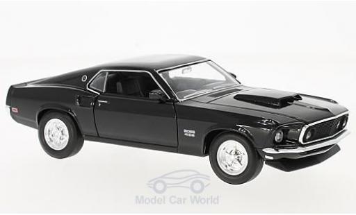 Miniature Ford Mustang 1969 1/24 Welly Boss 429 noire 1969 Ford Mustang 1969 1/24 Welly Boss 429 noire 1969 miniature
