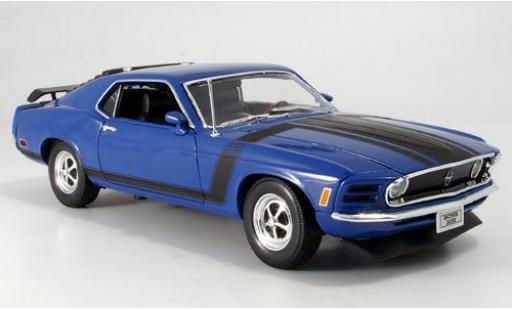 Miniature Ford Mustang 1/18 Welly Boss bleue 1970 1:18 Ford Mustang 1/18 Welly Boss bleue 1970 1:18 miniature