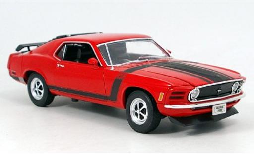 Miniature Ford Mustang 1/18 Welly Boss rouge 1970 Ford Mustang 1/18 Welly Boss rouge 1970 miniature