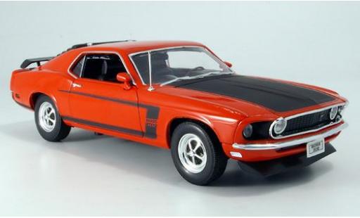 Miniature Ford Mustang 1/18 Welly Boss rouge/noire 1969 1:18 Ford Mustang 1/18 Welly Boss rouge/noire 1969 1:18 miniature