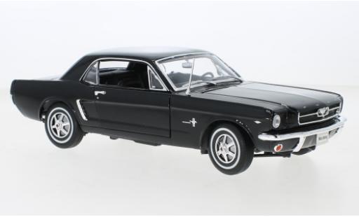 Ford Mustang 1/18 Welly Coupe noire 1964 1:18 miniature