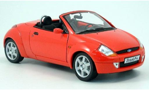 Miniature Ford Street Ka 1/18 Welly rouge 1:18 Ford Street Ka 1/18 Welly rouge 1:18 miniature