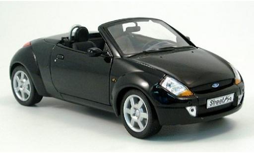 Miniature Ford Street Ka 1/18 Welly noire 1:18 Ford Street Ka 1/18 Welly noire 1:18 miniature