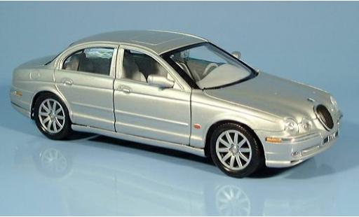 Miniature Jaguar S-Type 1/24 Welly grise 1:24 Jaguar S-Type 1/24 Welly grise 1:24 miniature