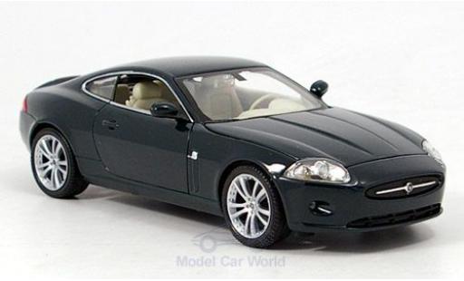 Miniature Jaguar XK 1/24 Welly 150 Coupe metallise verte ohne Vitrine Jaguar XK 1/24 Welly 150 Coupe metallise verte ohne Vitrine miniature