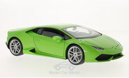 Lamborghini Huracan 1/18 Welly LP 610-4 metallise verte miniature