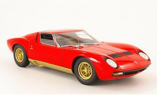 Miniature Lamborghini Miura 1/18 Welly SV rouge 1971 1:18 Lamborghini Miura 1/18 Welly SV rouge 1971 1:18 miniature