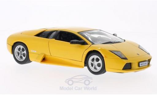 Miniature Lamborghini Murcielago 1/24 Welly jaune Lamborghini Murcielago 1/24 Welly jaune miniature