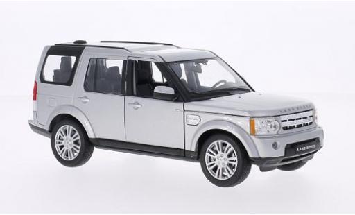 Miniature Land Rover Discovery 1/24 Welly 4 grise Land Rover Discovery 1/24 Welly 4 grise miniature