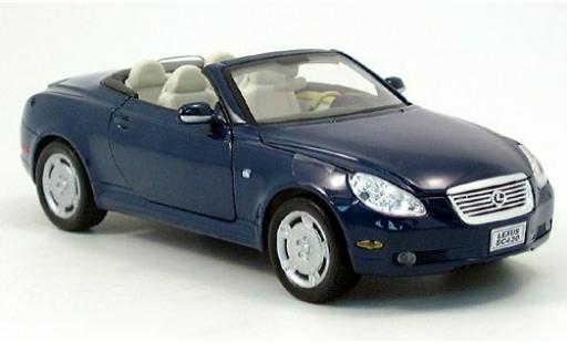 Miniature Lexus SC 1/24 Welly 430 dk. bleue 1:24 Lexus SC 1/24 Welly 430 dk. bleue 1:24 miniature