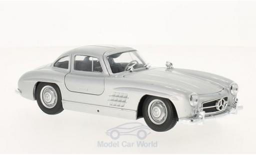 Miniature Mercedes 300 1/24 Welly SL (W198) grise Mercedes 300 1/24 Welly SL (W198) grise miniature