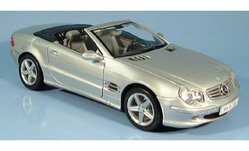 Mercedes 500 1/18 Welly SL Cabriolet grise 1:18 miniature