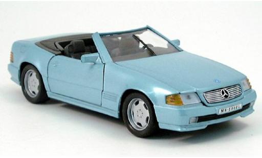 Miniature Mercedes 500 1/24 Welly SL met. turquoise 2000 1:24 Mercedes 500 1/24 Welly SL met. turquoise 2000 1:24 miniature