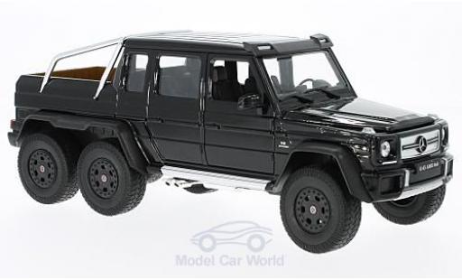 Miniature Mercedes Classe G 1/24 Welly G 63 AMG 6x6 noire Mercedes Classe G 1/24 Welly G 63 AMG 6x6 noire miniature