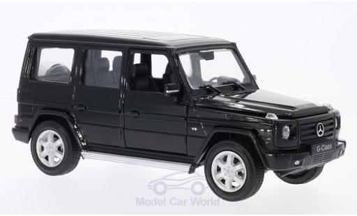 Miniature Mercedes Classe G 1/24 Welly noire Mercedes Classe G 1/24 Welly noire miniature